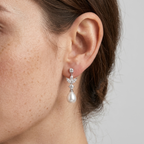 Artemis Silver Pearl Drops