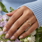 Fleur Leaf Ring