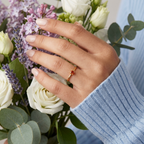 Rose Birthstone Ring