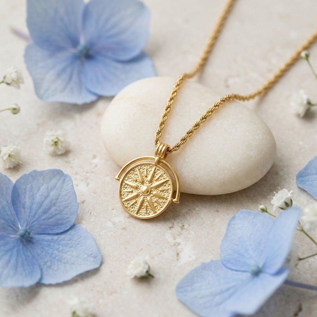The Amulet Gold Necklace