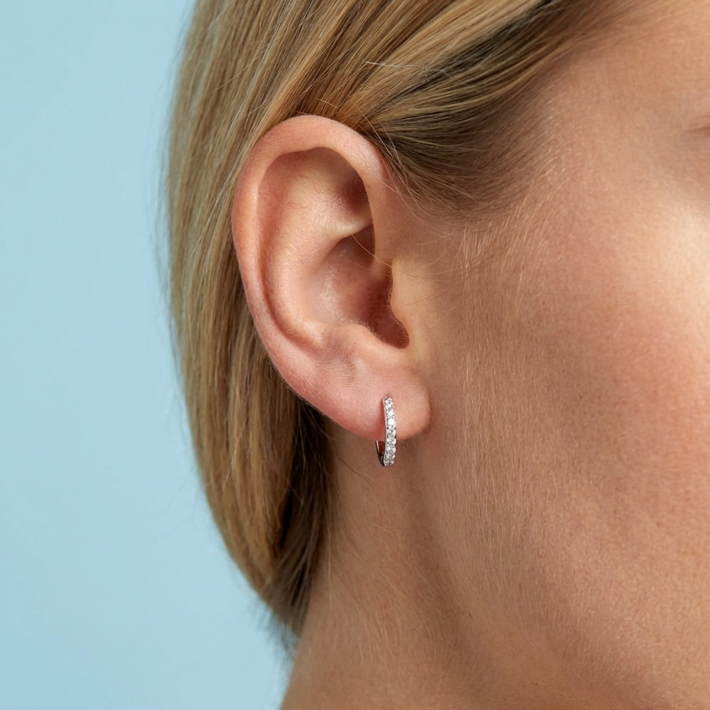 Evelyn Infinity Hoops
