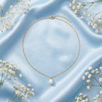 The Teardrop Pearl Necklace
