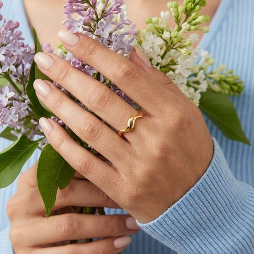 Brooke Wave Ring