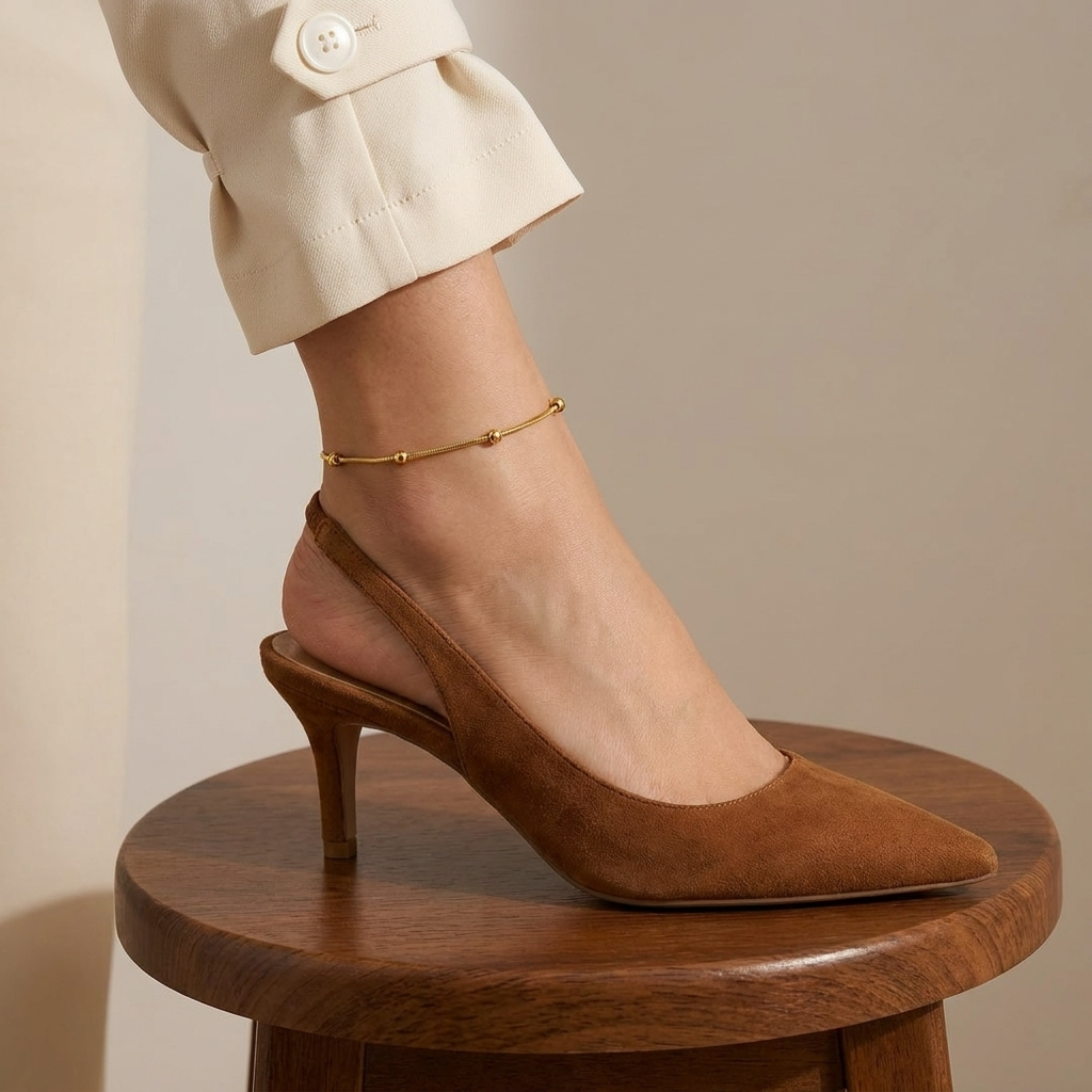 Amara Beaded Glow Anklet
