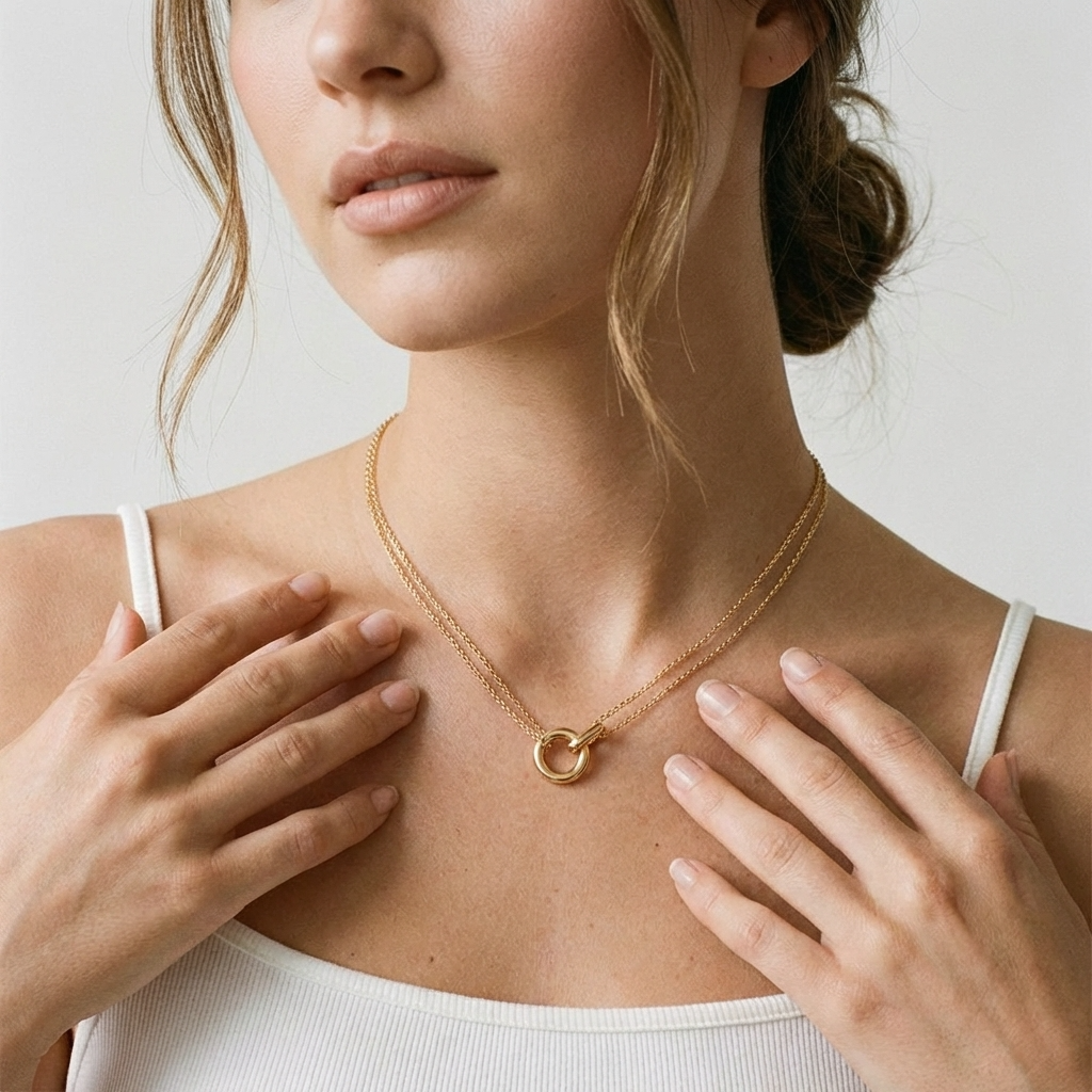 Thea Circles Necklace
