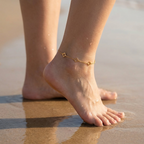 Félicie Clover Anklet