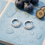 Julia Silver Hoops