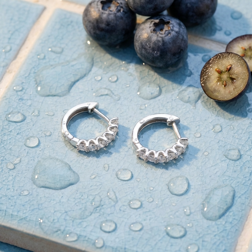 Julia Silver Hoops