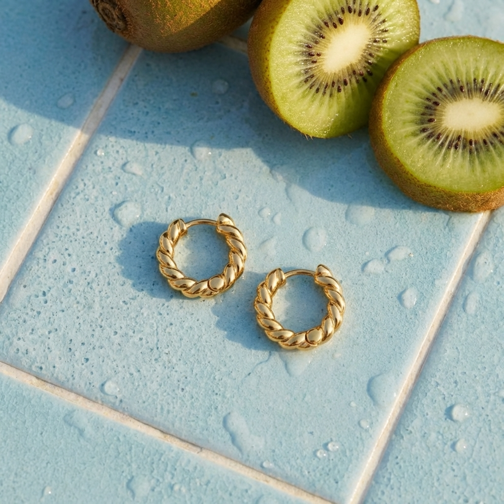 Zoe Spiral Earrings