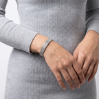 Celeste Sleek Silver Bracelet