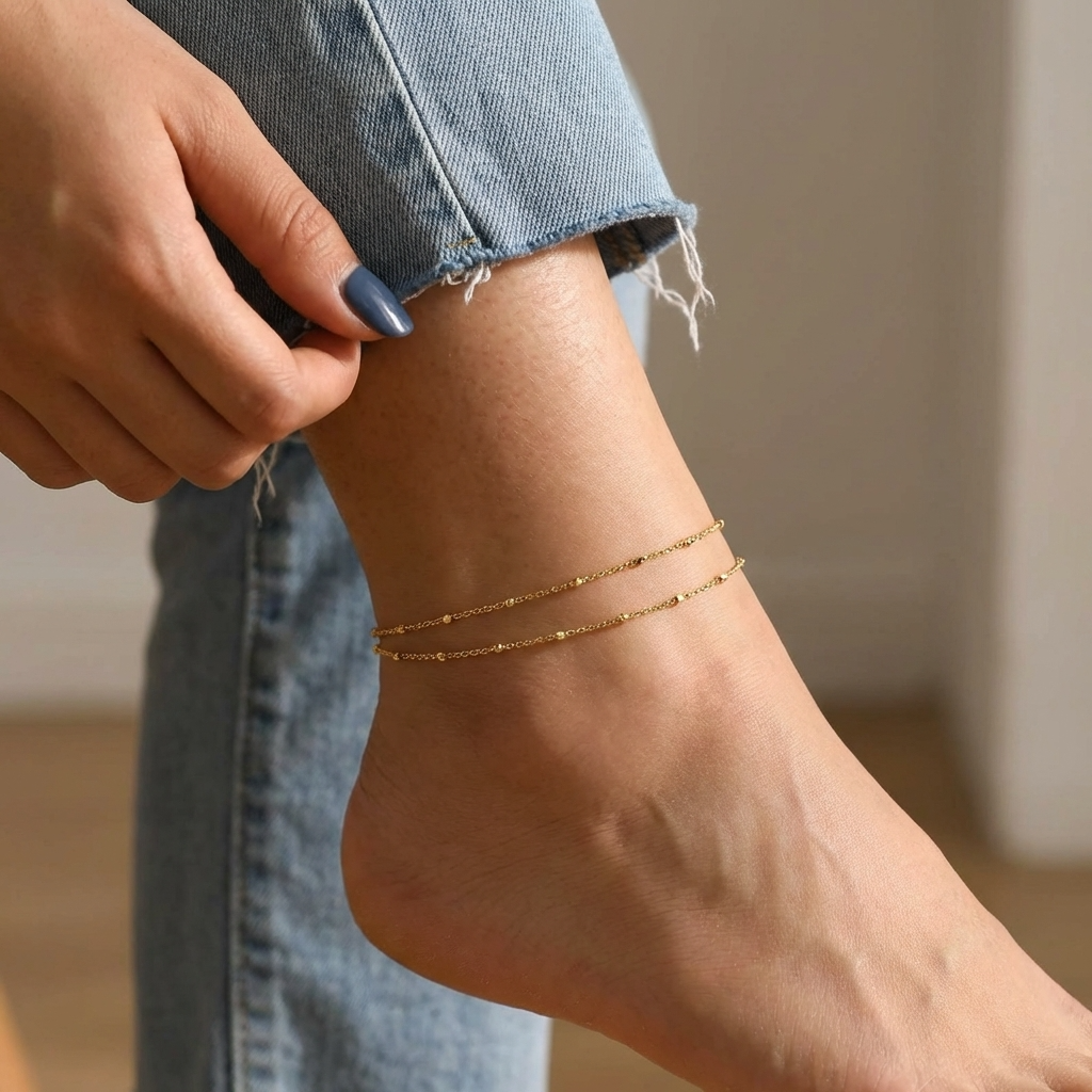 Nova Layered Anklet