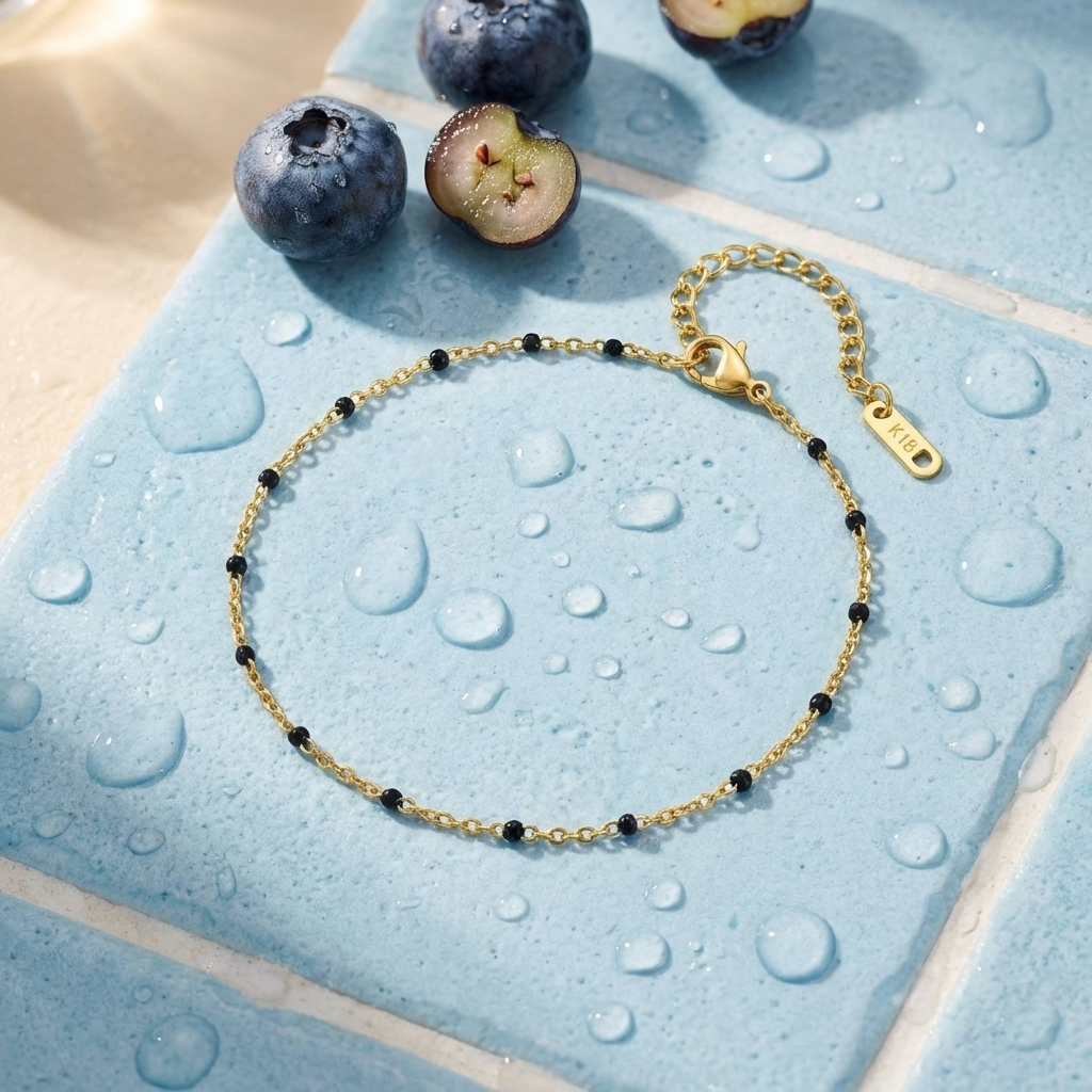 Luna Midnight Anklet