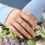 Faith Gold Ring
