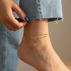 Belle Bow Anklet