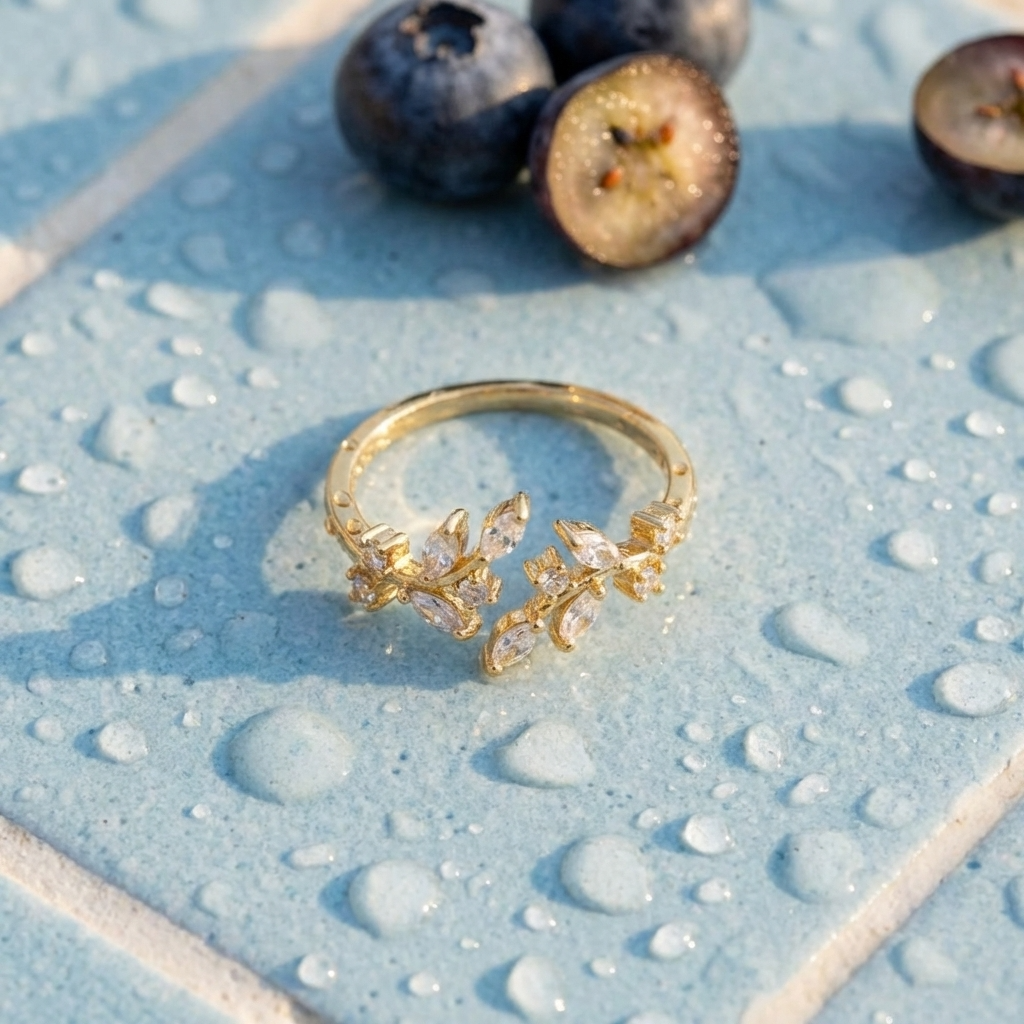 Fleur Leaf Ring