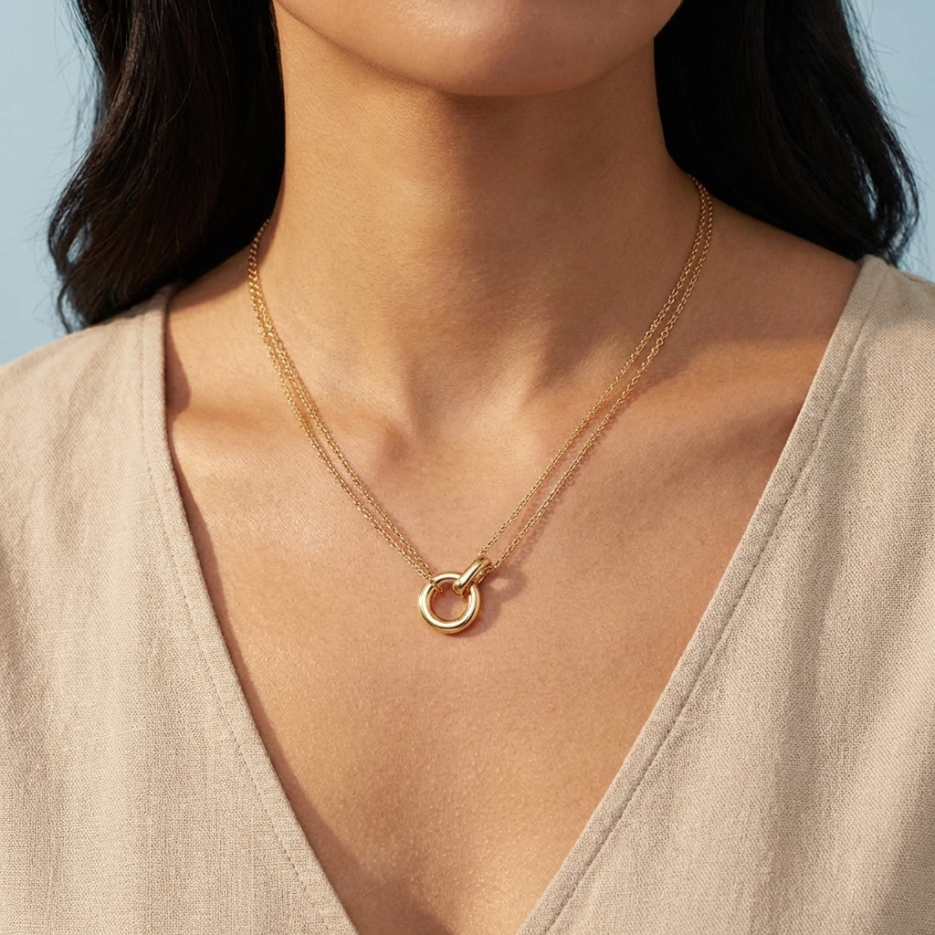 Thea Circles Necklace