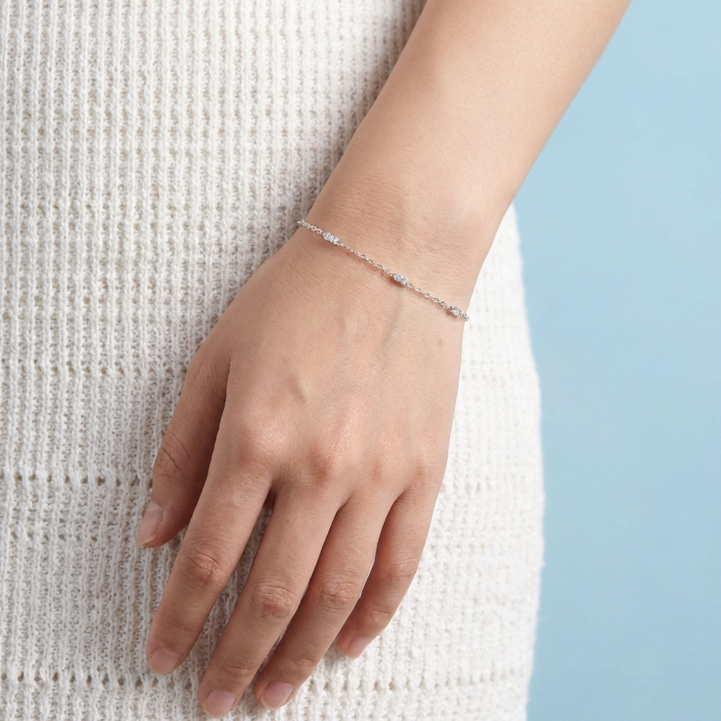 Sylvie Silver Bracelet