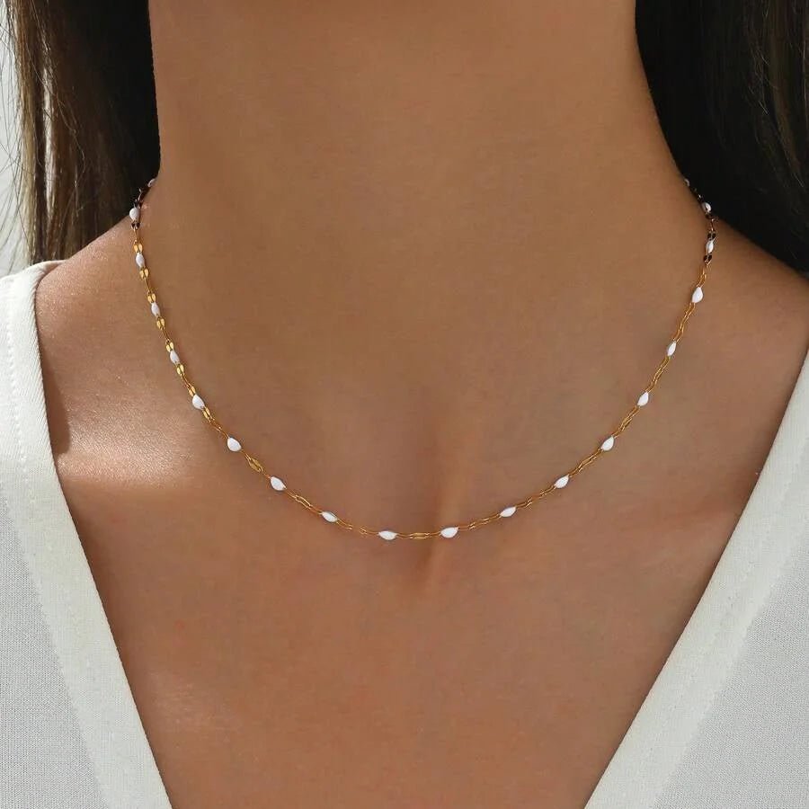 Eleni Beaded Necklace - Lelice Jewelry
