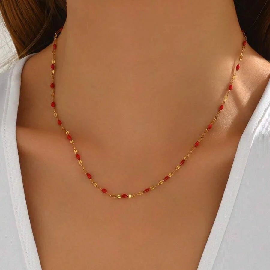 Eleni Beaded Necklace - Lelice Jewelry