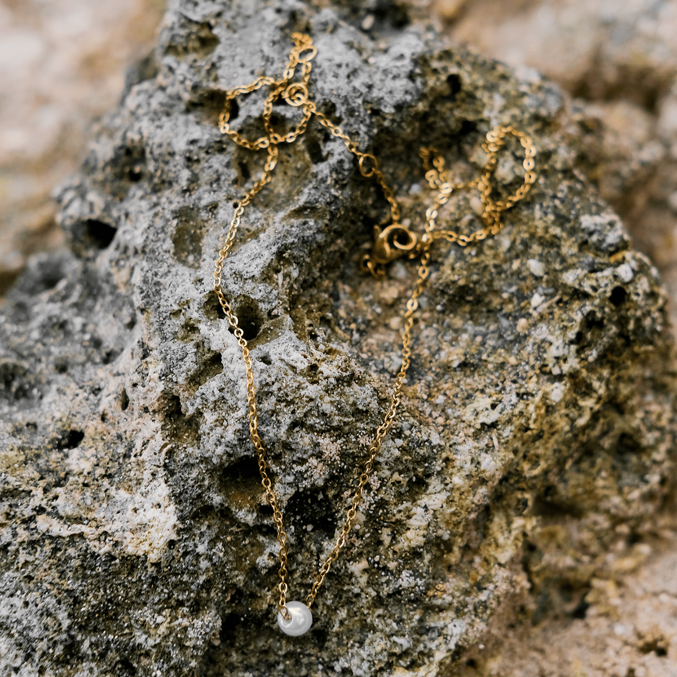 Elise Pearl Necklace - Necklace - Lelice Jewelry