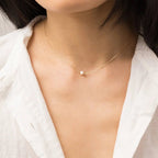 Elise Pearl Necklace - Necklace - Lelice Jewelry