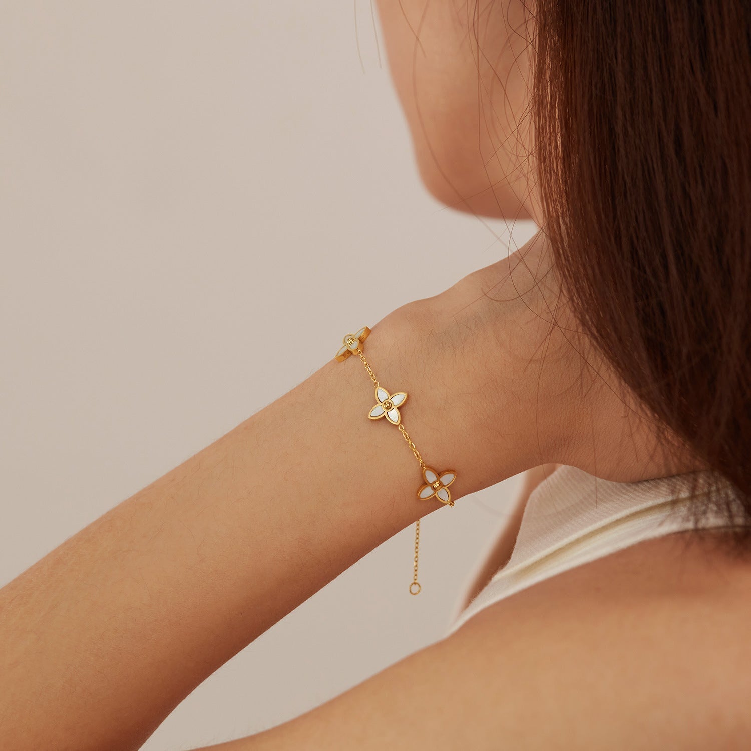 Ella Clover Bracelet - Lelice Jewelry