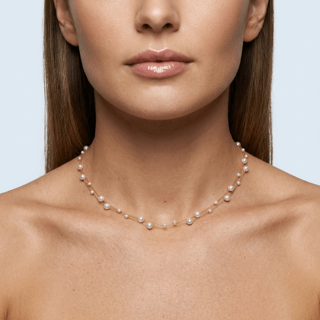Ella Pearl Necklace - Necklace - Lelice Jewelry