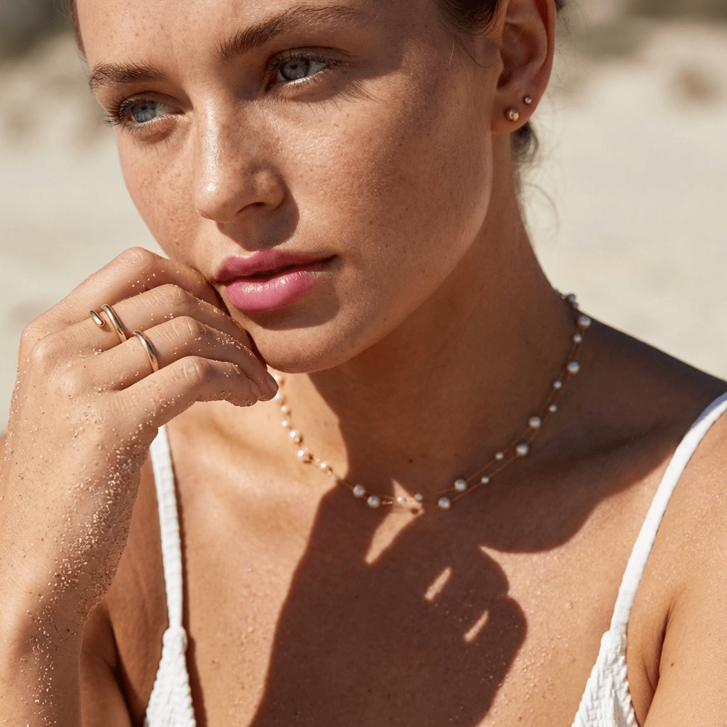 Ella Pearl Necklace - Necklace - Lelice Jewelry