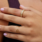 Eloise Crystal Ring - Ring - Lelice Jewelry