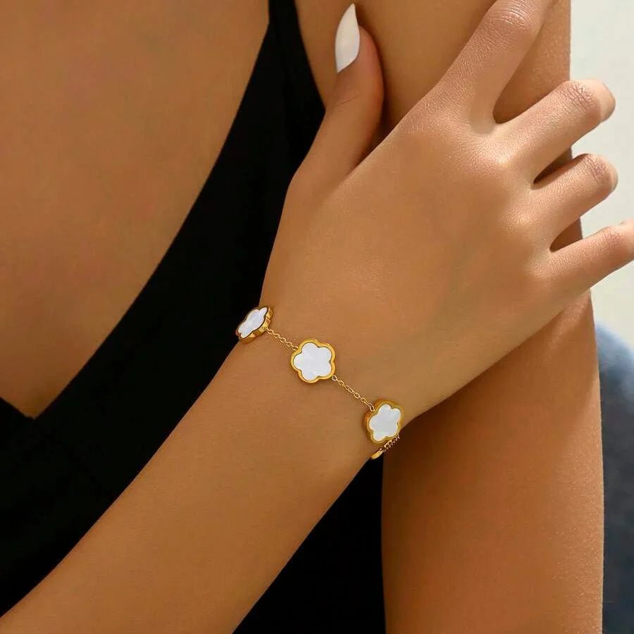 Emmy Clover Bracelet - Lelice Jewelry