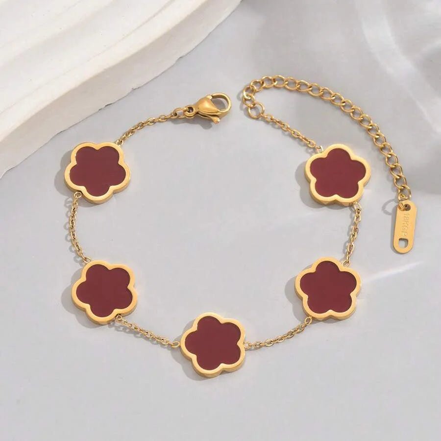 Emmy Clover Bracelet - Lelice Jewelry