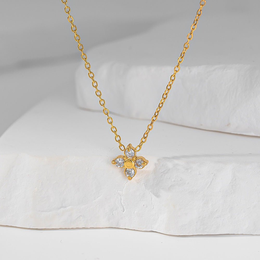 Esme Clover Necklace - Lelice Jewelry