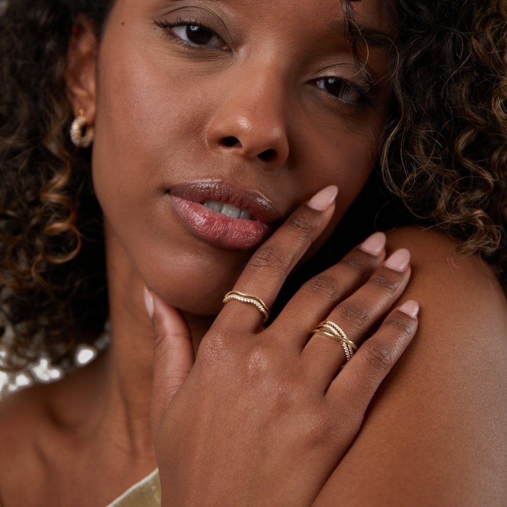 Estelle Crystal Ring - Ring - Lelice Jewelry