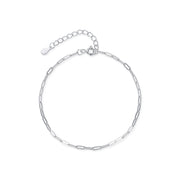 Lelice Esther Silver Bracelet on a white background