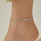 Eve Tennis Anklet - Lelice Jewelry
