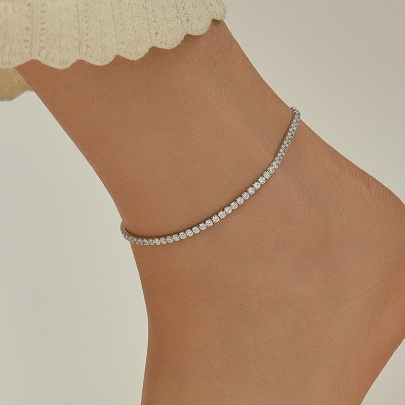 Eve Tennis Anklet - Lelice Jewelry
