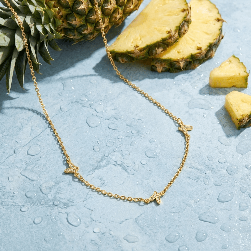Faye Butterfly Necklace - Lelice Jewelry