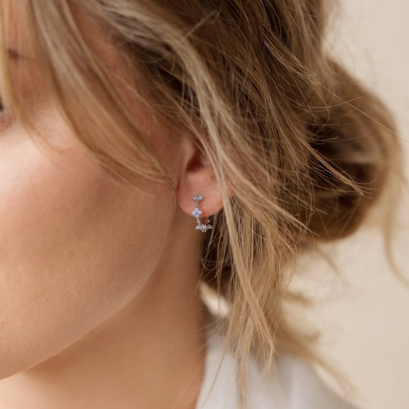 Felicity Lucky Hoop - Lelice Jewelry