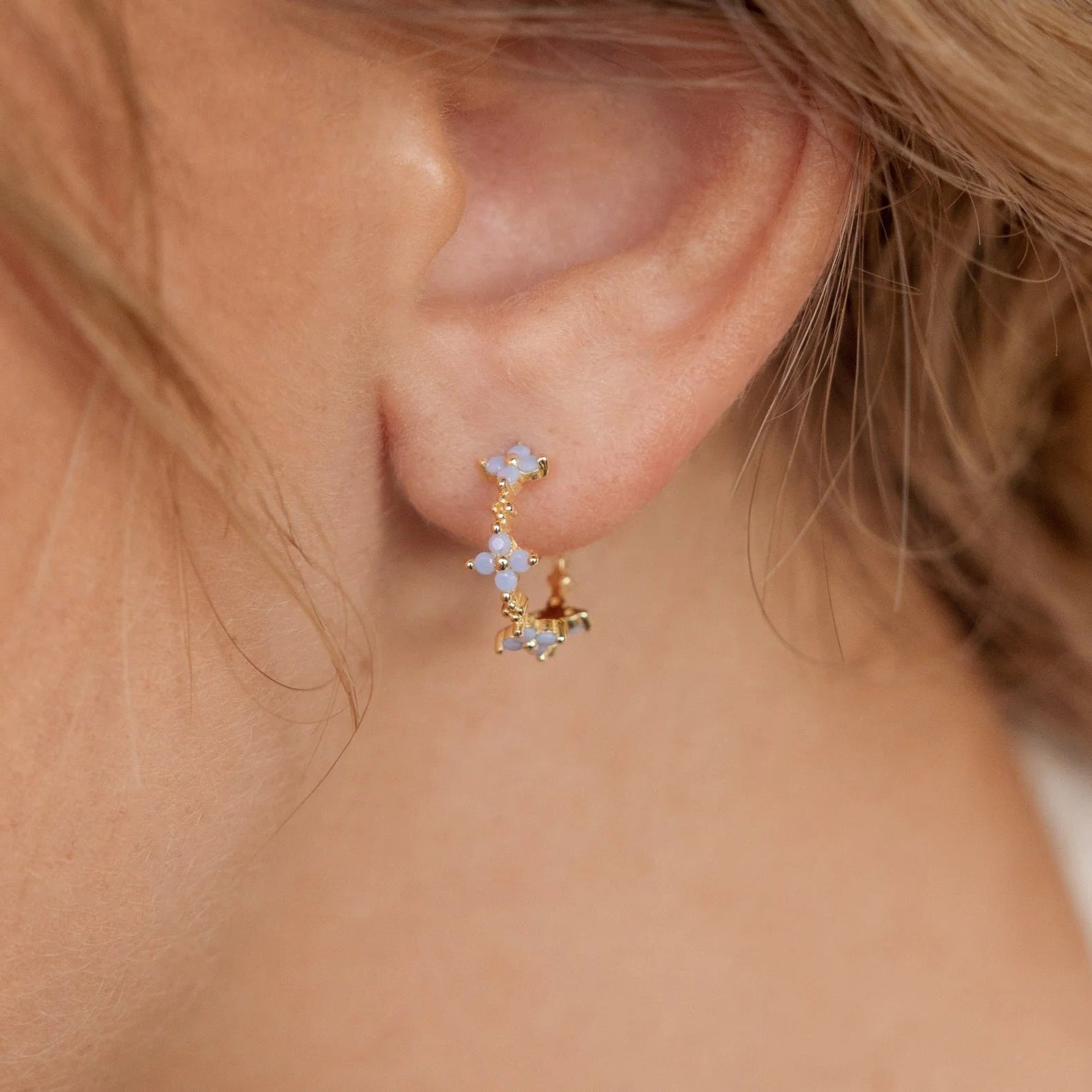 Felicity Lucky Hoop - Lelice Jewelry