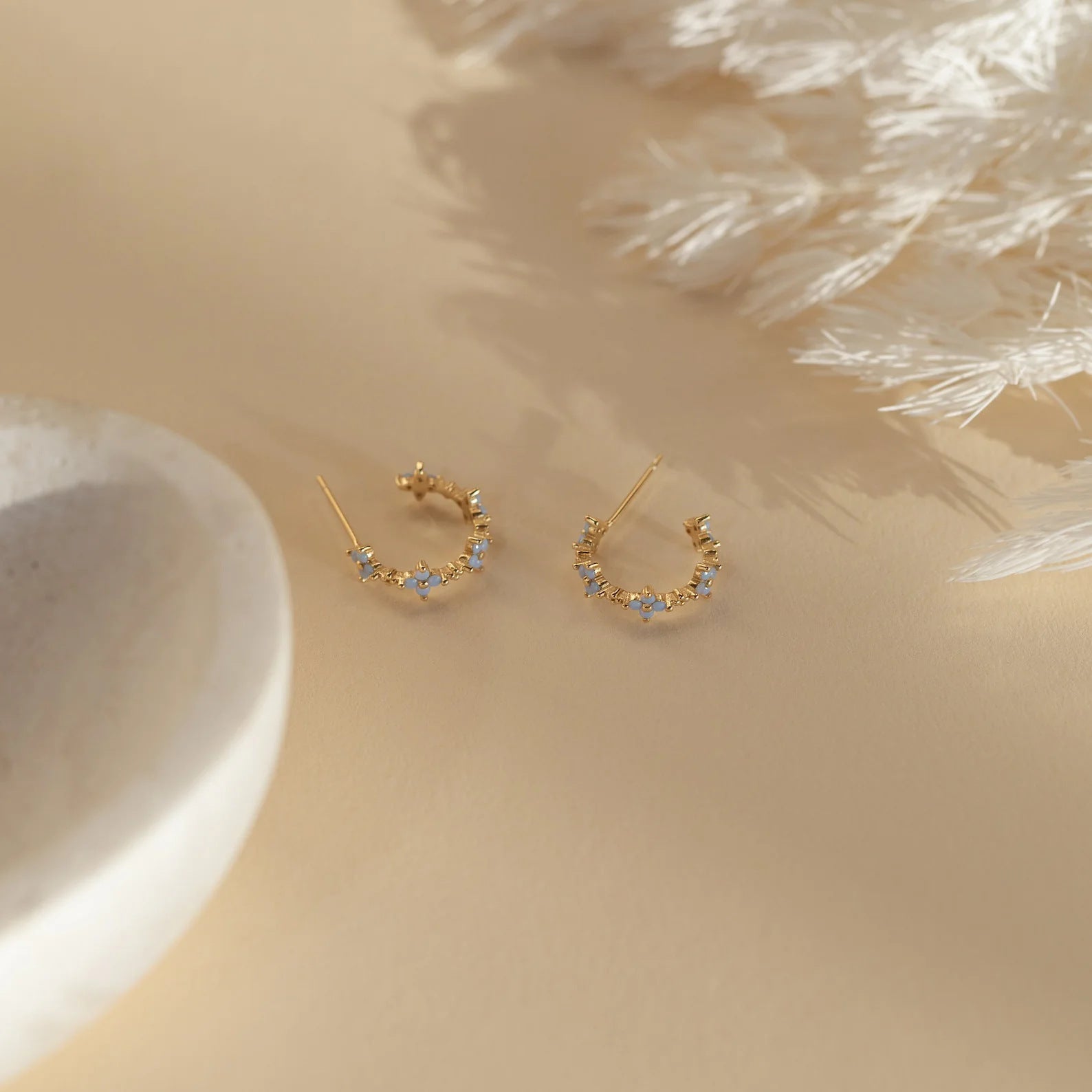 Felicity Lucky Hoop - Lelice Jewelry