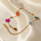 Flora Gold Bracelet - Lelice Jewelry