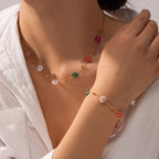 Flora Gold Bracelet - Lelice Jewelry