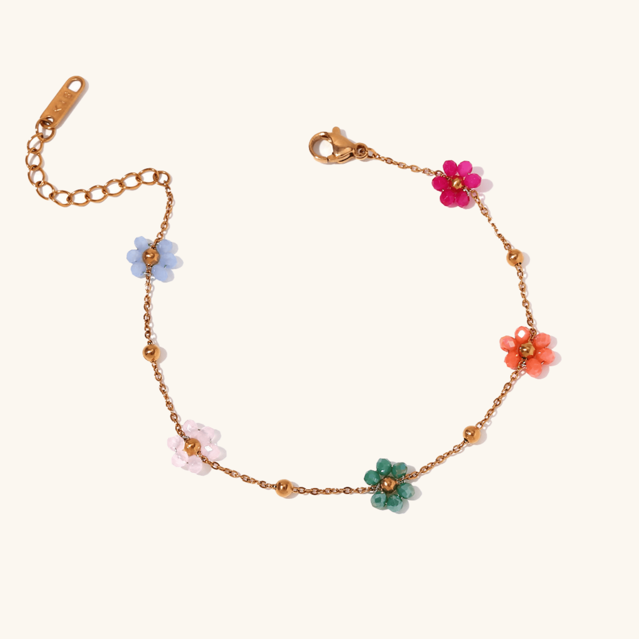 Flora Gold Bracelet - Lelice Jewelry