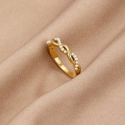 Florence Pearl Ring - Ring - Lelice Jewelry