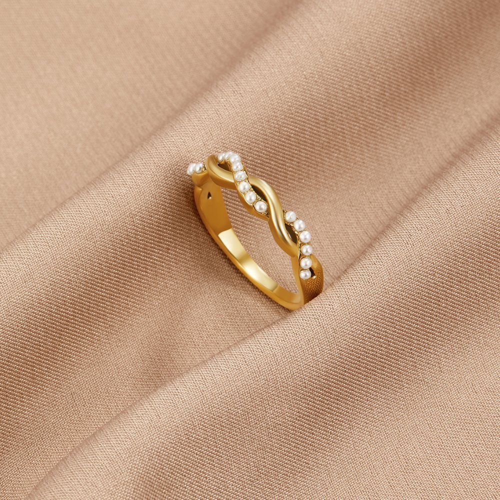 Florence Pearl Ring - Ring - Lelice Jewelry