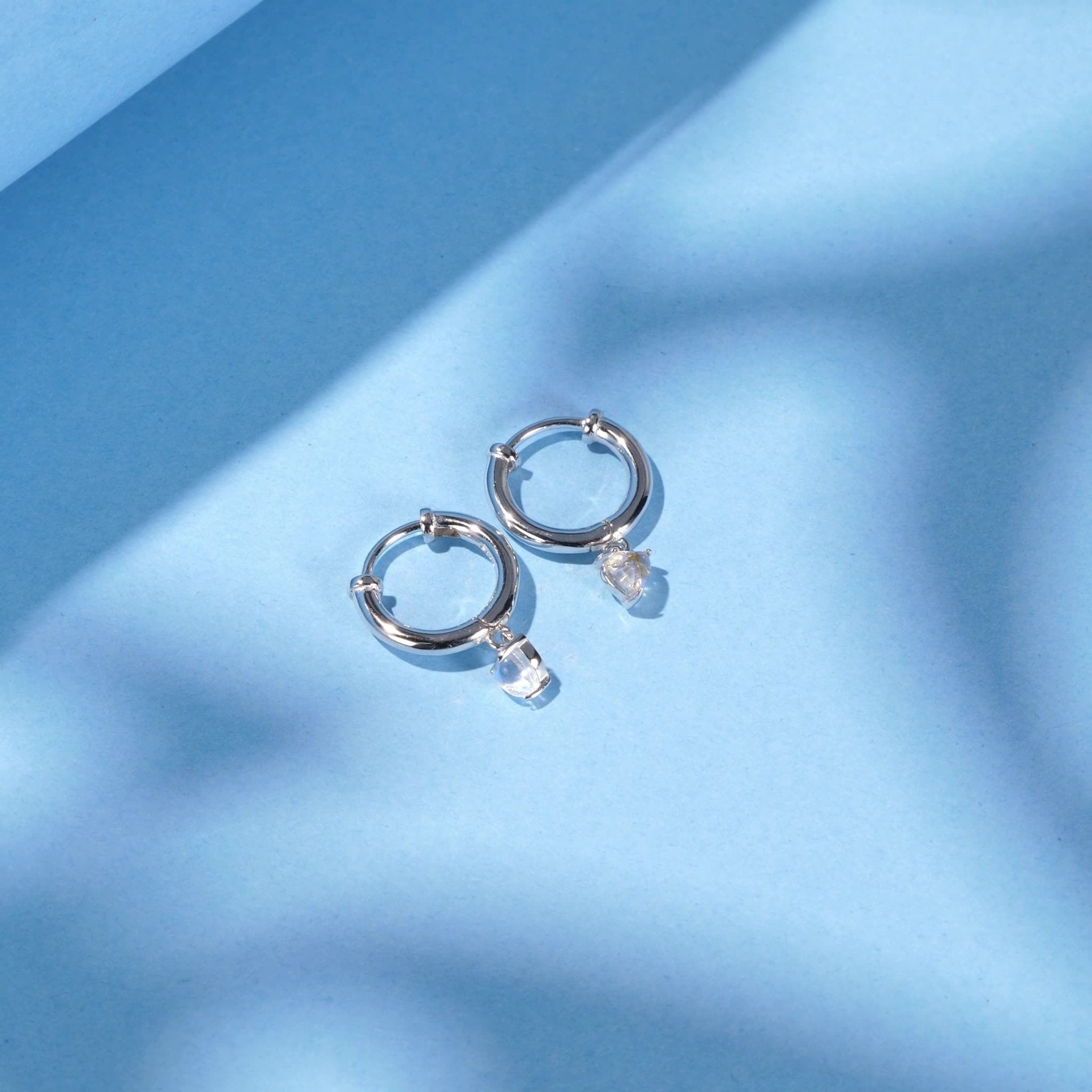 Florence Silver Hoops - Lelice Jewelry