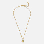 Geneviève Emerald Necklace - Necklace - Lelice Jewelry