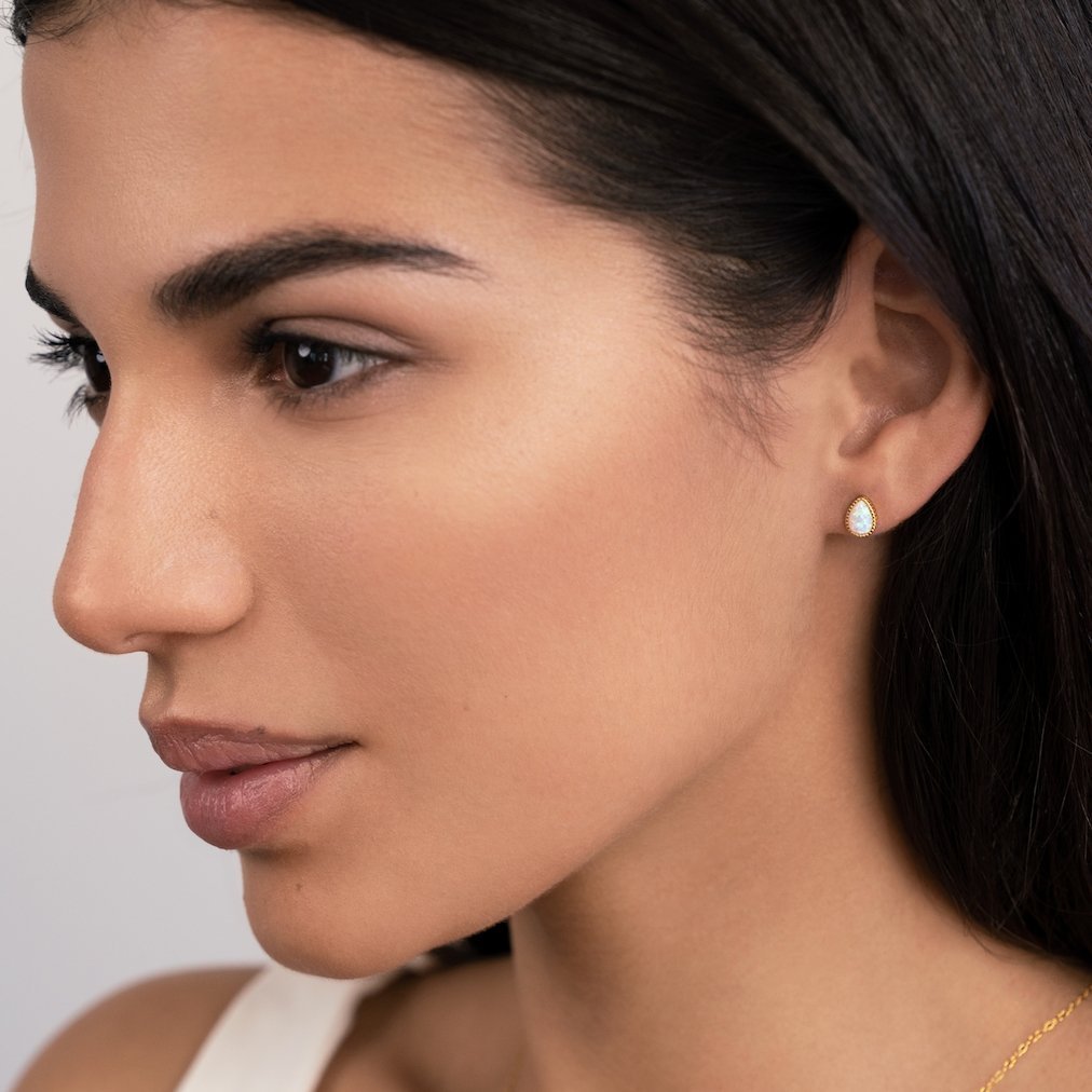 Giselle Opal Earrings - Earrings - Lelice Jewelry