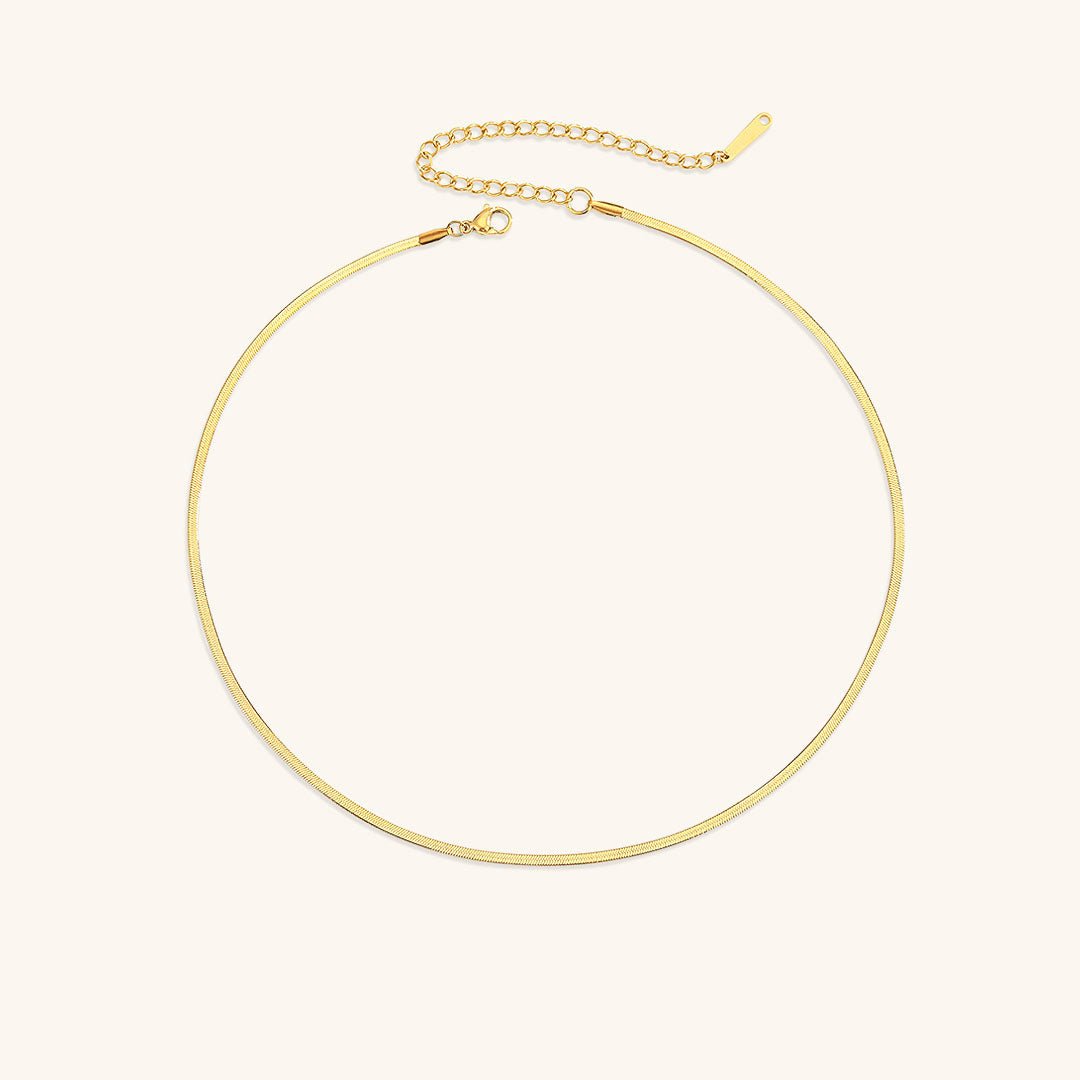 Harper Herringbone Necklace - Lelice Jewelry