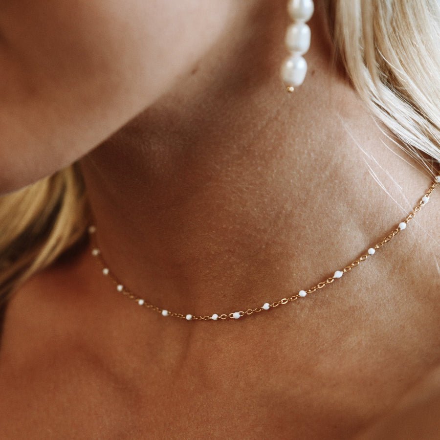 Ibiza Beaded Choker - Necklace - Lelice Jewelry